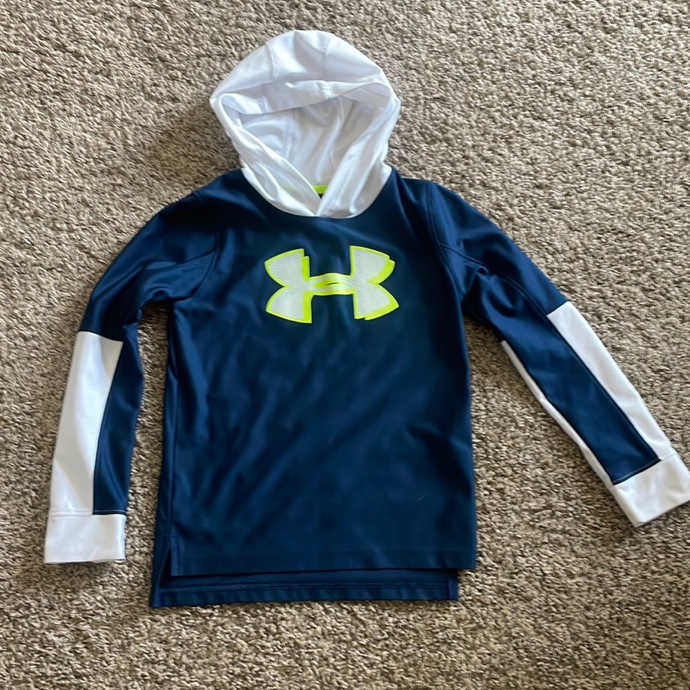 Youth Boys Under Armor Hooded Pullover